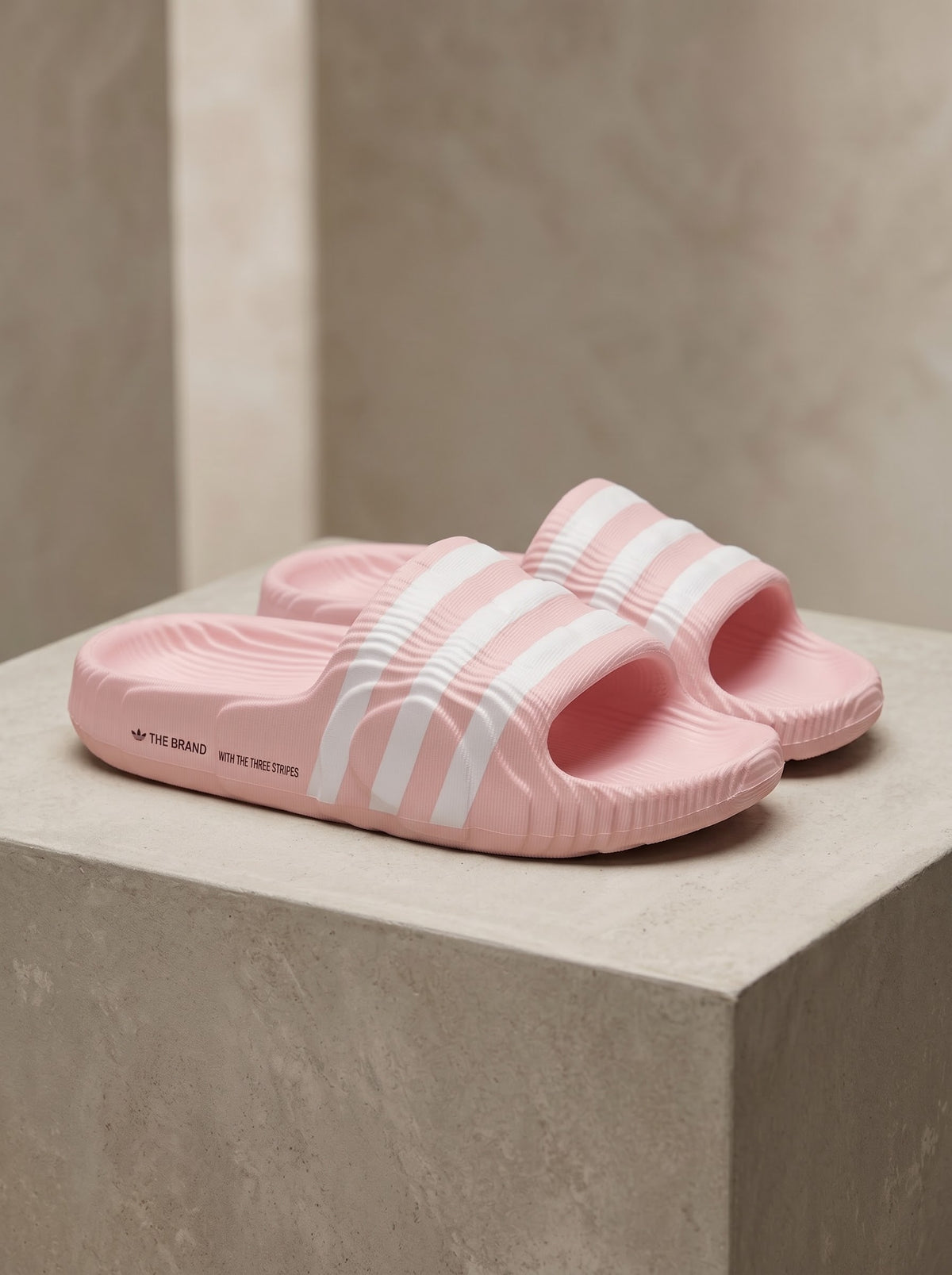 Adilette Stripe color rosa